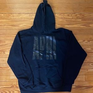 Alpha Phi Black Sweatshirt Hoodie (APHI)